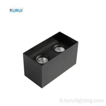 Module LED d&#39;urgence à surface carrée moderne Downlight